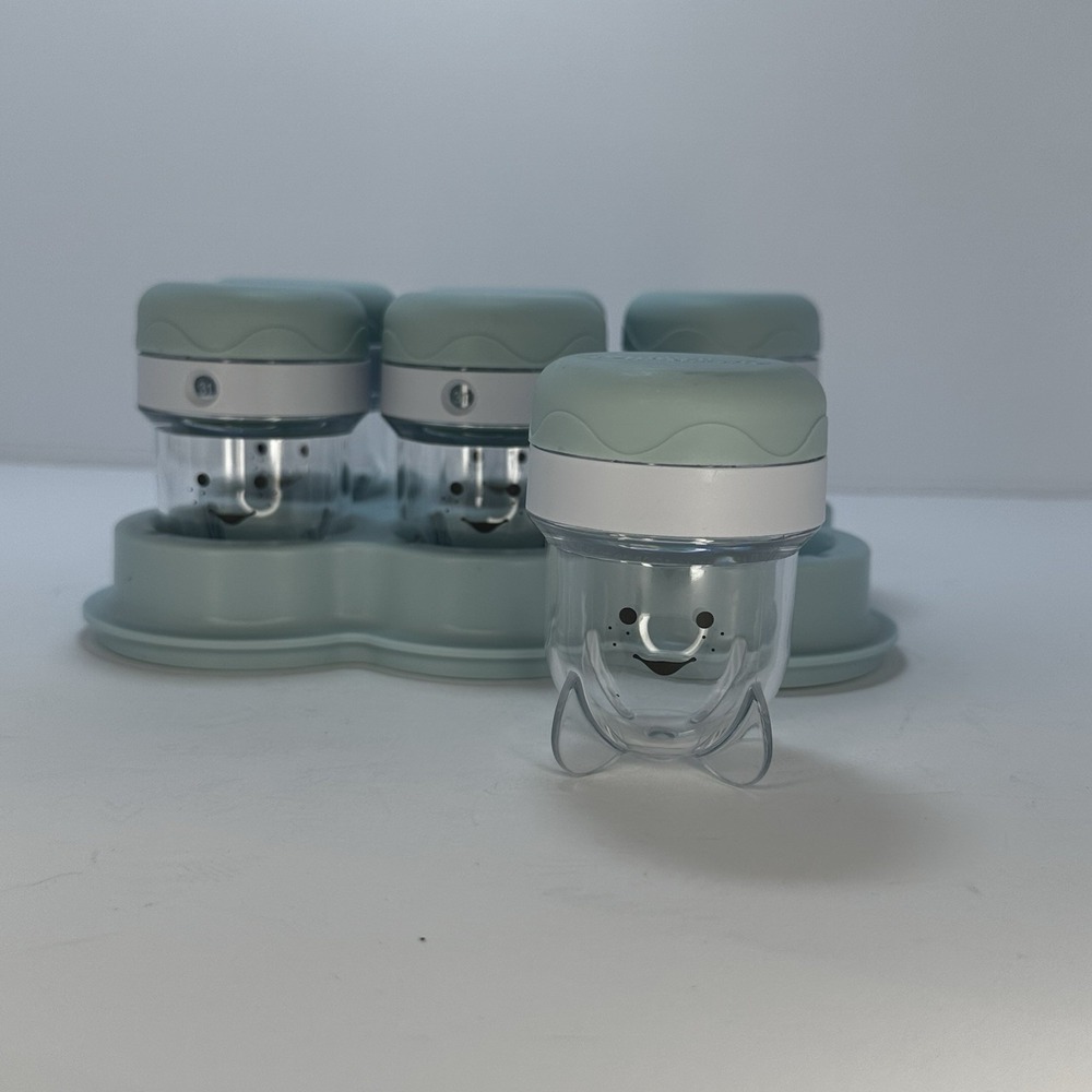 Nutribullet Replacement Parts‎ 6 Date Dial Storage Cups Lids Tray Baby Bullet